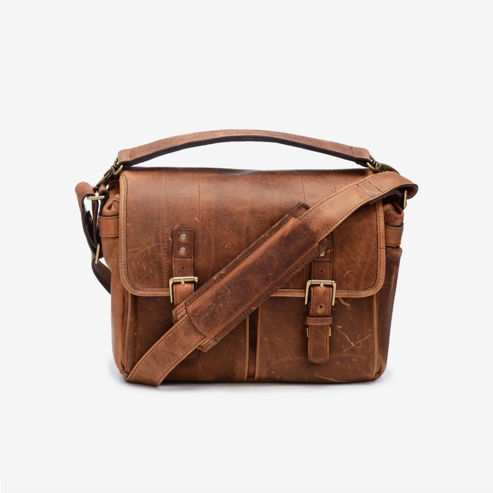 The Prince Street Brown Leather Satchel